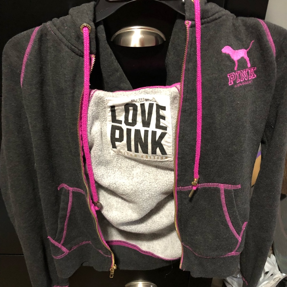 PINK zip up